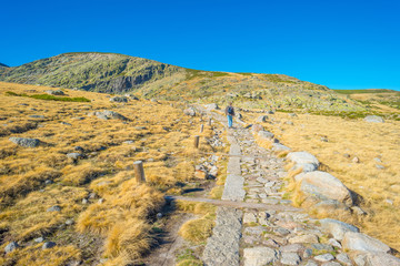 Hills of natural park Sierra de Gredos