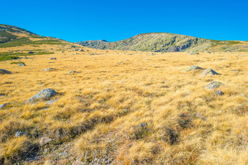 Hills of natural park Sierra de Gredos