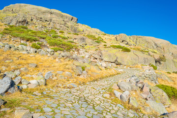 Hills of natural park Sierra de Gredos