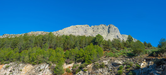 Hills of natural park Sierra de Gredos