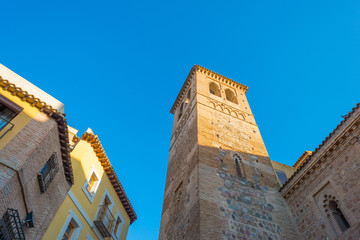 Alley in the medieval city of Toledo
