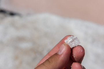 Single crystal of Sea salt