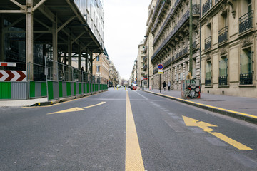 Fototapeta na wymiar Streets and Transport Paris