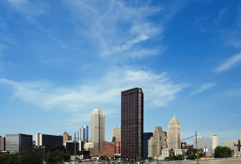 Fototapeta na wymiar Pittsburgh skyline, Pennsylvania