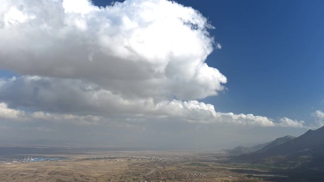 g&ouml;ky&uuml;z&uuml;ndeki bulut hareketliliği