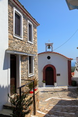 Alonissos,a small church,Greece