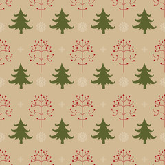 Obraz premium Winter forest background