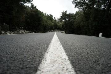 strasse durchgezogene linie I