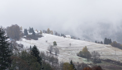 neige sur les Vosges