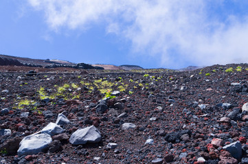 富士山登山道　吉田ルート