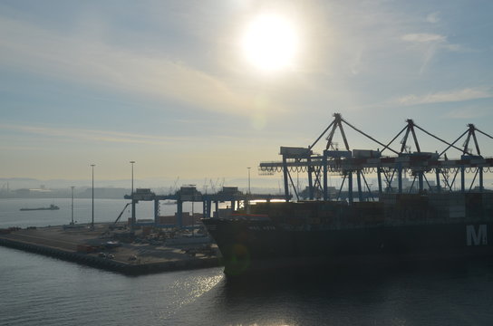 Hafen, Terminal, Containerhafen, Seehafen