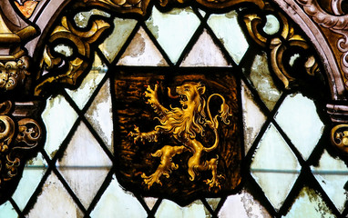 Coat of Arms of Brabant - Stained Glass