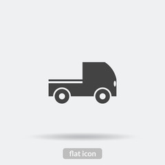 Car icon, Black vector is type EPS10