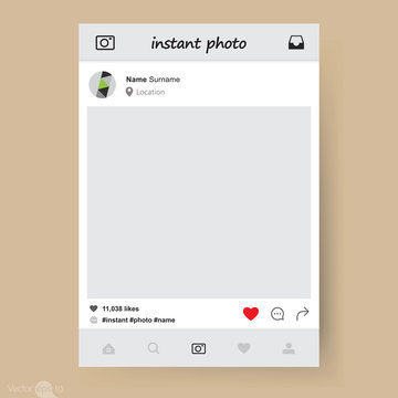 Photo application template