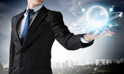 Technologies connecting the world . Mixed media