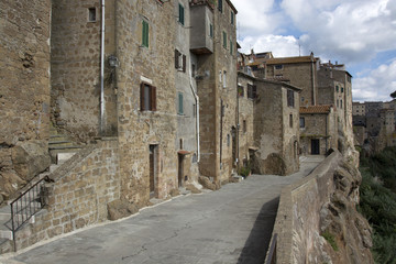 Fototapeta na wymiar Pitigliano, Grosseto, Toscana, Italia