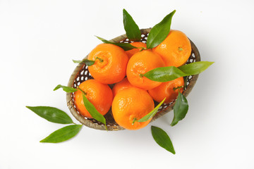 ripe mandarin oranges © Viktor