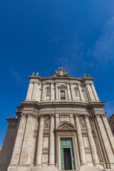 Fototapeta na wymiar Church of Santi Luca e Martina in Rome