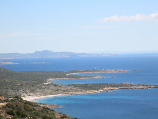 Fototapeta na wymiar Korsika Küste bei Figari 5