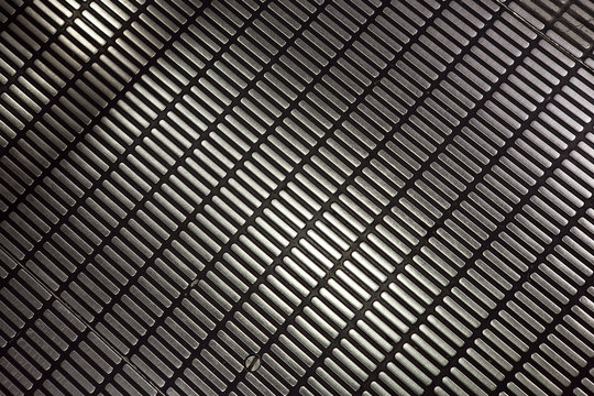 Metal plate steel background.