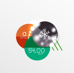 Christmas Sale Paper Stickers