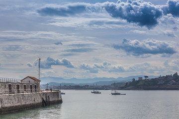 Obraz premium Socoa Clouds