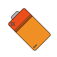 Battery icon. Energy power technology and charge theme. Isolated design. Vector illustration