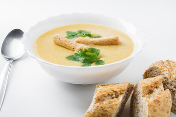 plate of pea soup