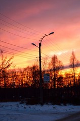 последние закаты и восходы.