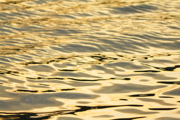 water texture in twilight