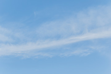 blue sky with cloud