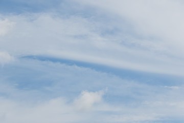 blue sky with cloud