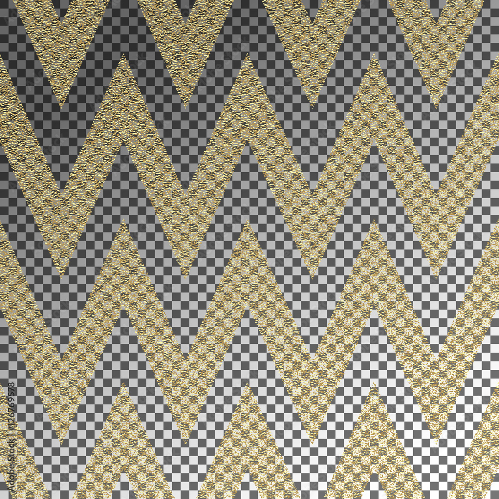 Aufkleber Pattern in zigzag. Classic chevron seamless pattern. Vector design