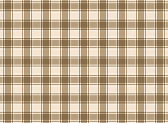 tartan plaid brown vector