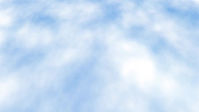 motion of blue sky backrounds. fly above the clouds
