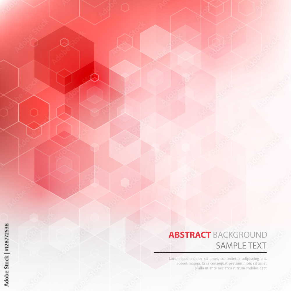 Poster abstract geometric background design