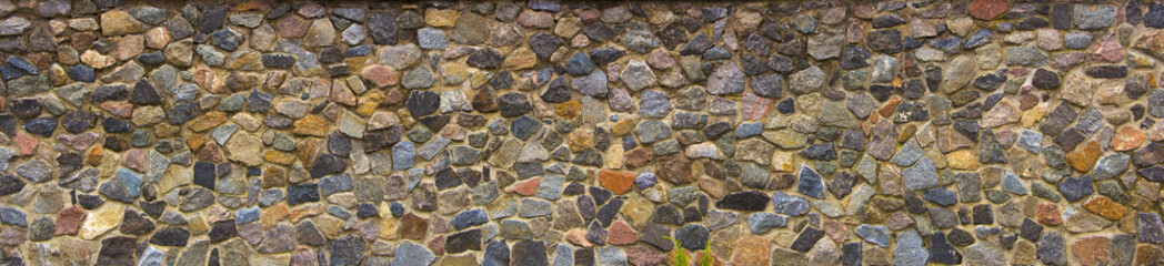 Slate stone wall textured background colored