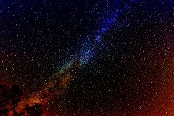 Milky Way in Color