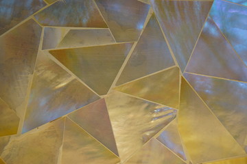 Mother of Pearl abstract mosaic background