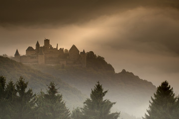 Obraz premium Mystic Castle in Bourscheid