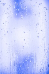 liquid blue abstract water