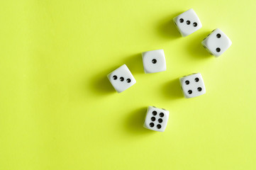 A collection of dices 