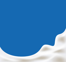 Milk wave vector illustration
