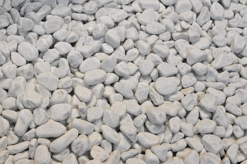 White gravel texture background