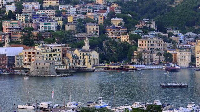 Rapallo - lovely city in Italy, region of Liguria