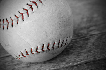Baseball Close Up