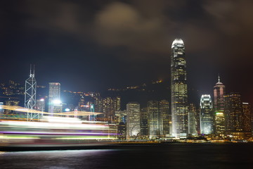 Fototapeta na wymiar Hong Kong Harbor 
