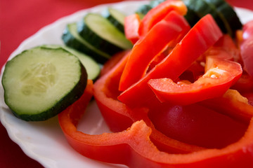 Close Up View of Fresh Vegatables