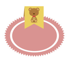 teddy bear icon image vector illustration design 