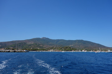 Marina di Campo in Elba Island